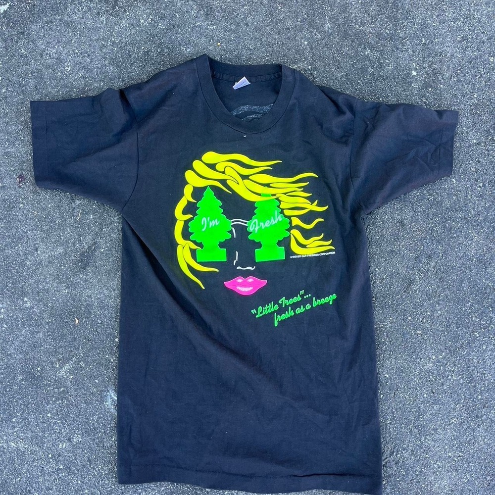 1990s Air Freshers "I'm fresh as a breeze" graphic shirt